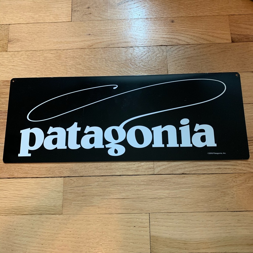 Patagonia Metal Sign 16”